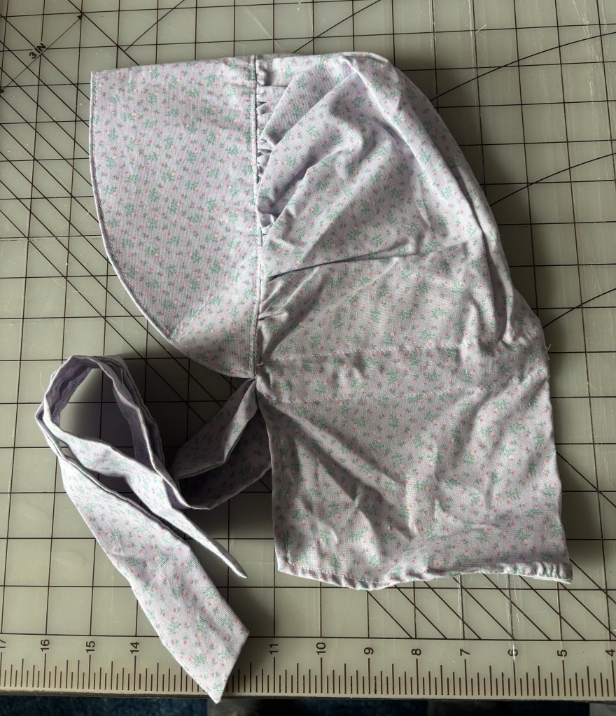 English Smocked bonnet