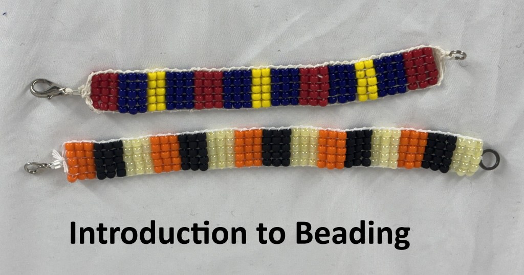 Beaded Bracelets made in the class